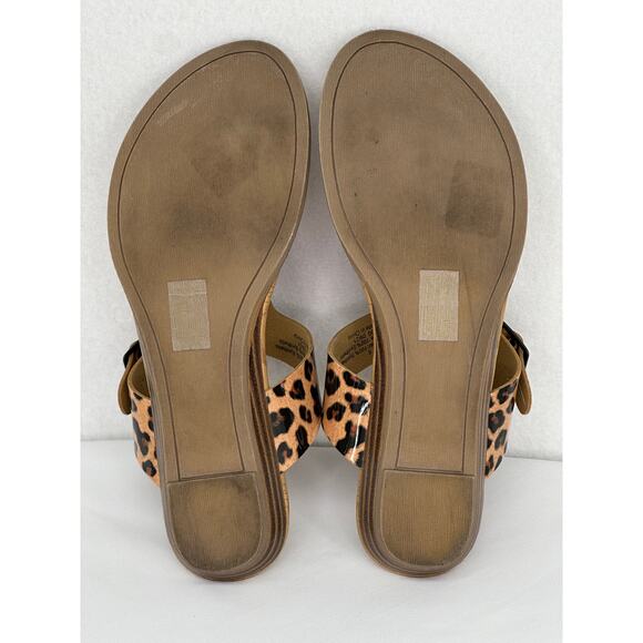 Blowfish Barro Ladies Leopard Adjustable Strap Sandals Size 8 - Picture 6 of 10